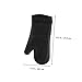 MAGICLULU Long Silicone Mitts Quilted Lining Heat Resistant Oven Gloves for Kitchen Baking Tools Food Service