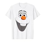 Disney Die Eiskönigin: Olaf Großes Gesicht Porträt T-Shirt