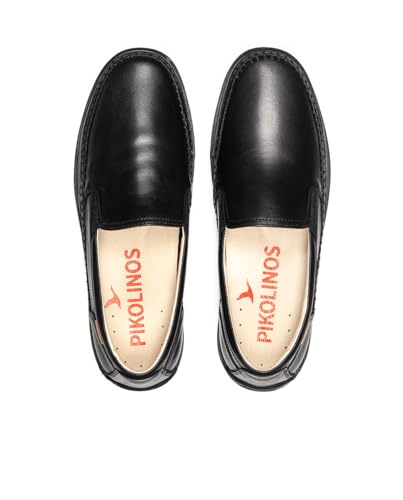 Image of PIKOLINOS Marbella M9A-3111 Men's Slip-On Moccasins - Premium Calfskin Leather - Removable Cushioned Insole with All Day Support - Elastic Fit - Flexible Sole