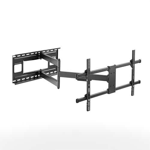 ProMounts Premium Articulating/Full Motion TV Wall Mount with 40 Inch Extendable Long Arm for TVs for 32-80 Inch LED, LCD Plasma Flat and Curved TV Screens, Holds Up to 110 lbs Max VESA 800x400.