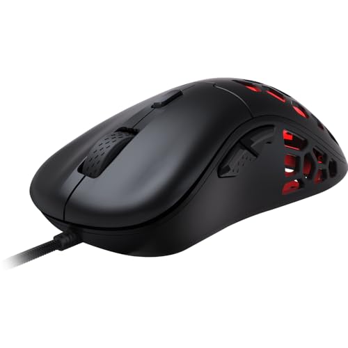 Image of AOC 2.4GHz Ergonomic Mouse, Wireless Bluetooth Vertical Mouse for Work, 4800 DPI Optical Tracking, 5 Adjustable DPI, Quiet Clicks, RGB Light, Compatible with Computer, Laptop, PC, Mac, Desktop - Brown