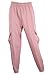 adidas Women's Utility Fleece Jogger Pants, Magic Mauve Large