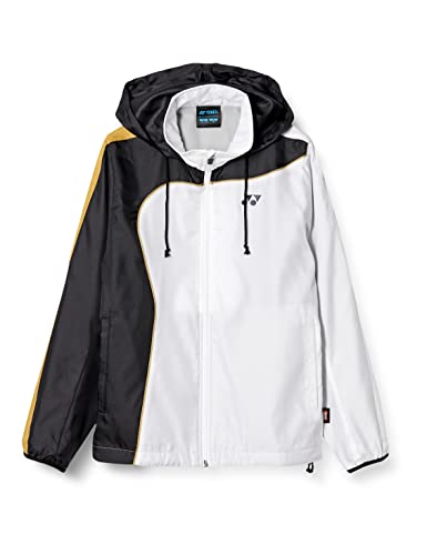 [ヨネックス] テニスシャツ 裏地付ウィンドウォーマーシャツ キッズ ホワイト (011) J140