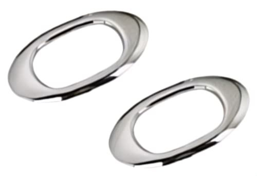 Car Indicator Chrome Cover Compatible with Maruti Car 800/Alto/Alto 800/Alto K10 Old and New (Pack of 2)