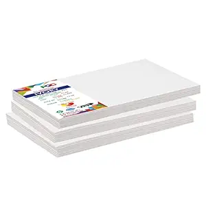 Ivory Sheets A3 for Drawing, 16.5x11.5 Inch, A3 Size, Smooth Finish, 225 GSM, White, 25 Sheets per Pack
