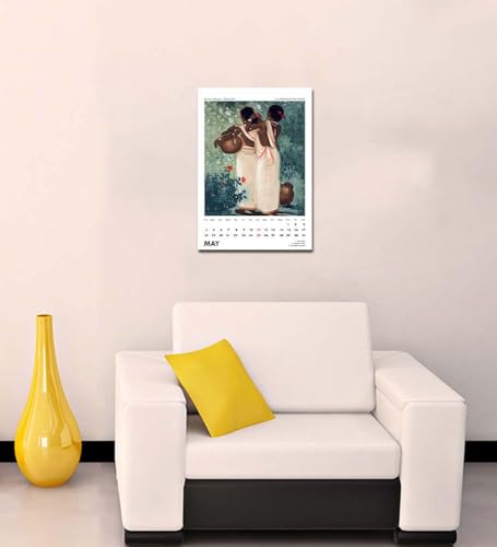 Image of Tallenge - Wall Calendar 2026 - Bengal School Of Art - 12 x 17 Inches for Home & Office (Paper, Wall Calendar)