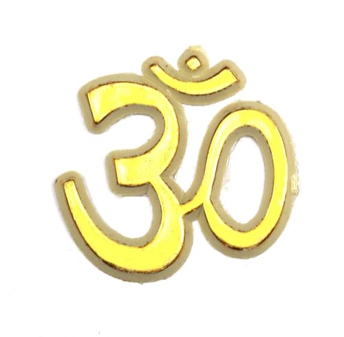 Vinilo Decorativo ASHIRWAD Símbolo Om Dorado 10 piezas