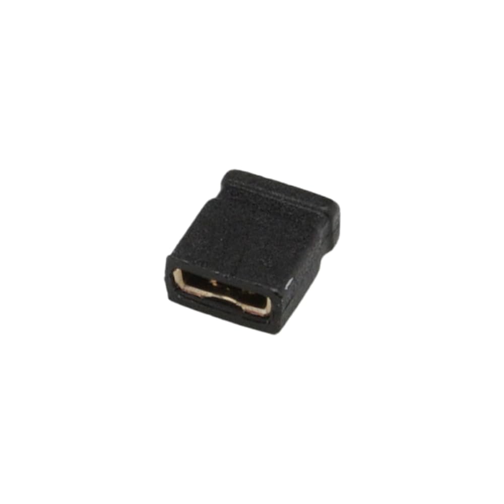 AVLIS-CO Pack of 3 HMSC-G Shunt Connector Black Closed Top 0.050