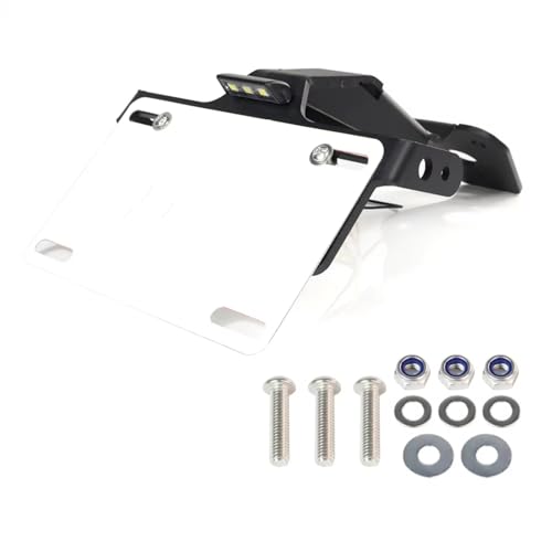 Support plaque immatriculation rigide contre vibrations Triumph Tiger 660