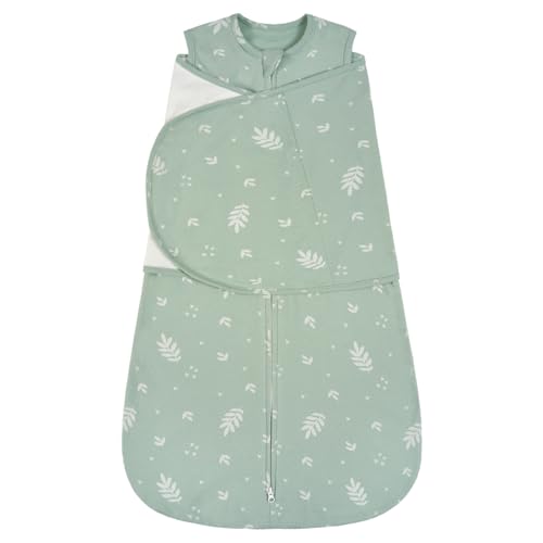 Image of ZIGJOY Baby Swaddle Sleep Sack, 1.0 TOG Sleep Sack Swaddles for Newborns & infant 0-6 Months 100% Cotton Baby Wearable Blanket for Newborn Registry Essentials