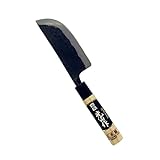 豊稔企販(Hounen Kihan) 豊稔(HOUNEN) 黒打 収穫包丁(両刃) HT-8103