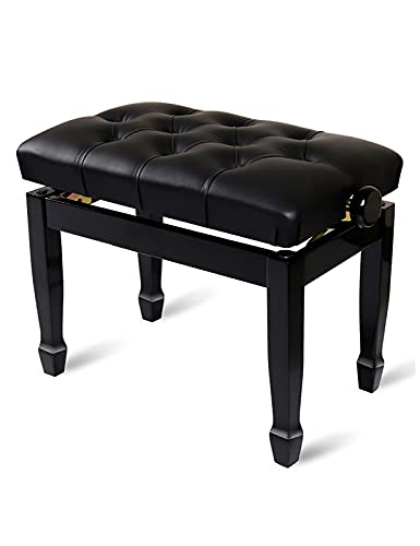 TEmkin Banc de Piano réglable en Hauteur, Tabouret de Piano Solo avec de Beaux Pieds en Fer à Cheval, adapté à Une Utilisation par Une Seule Personne, 56 x 36 x 47-57 cm - Les Beatles, Paul McCartney, John Lennon, RIngo Starr, George Harrison TEmkin Banc de Piano réglable en Hauteur, Tabouret de Piano Solo avec de Beaux Pieds en Fer à Cheval, adapté à Une Utilisation par Une Seule Personne, 56 x 36 x 47-57 cm