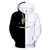 GodLovePet Ranboo Merch Kapuzenpullover Dream SMP Mit Kapuze Sweatshirt 3D gedruckt Mode Anime Pullover Casual Pullover