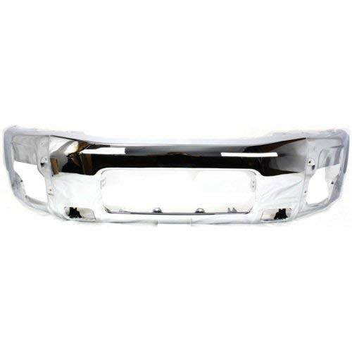 New Bumper for Nissan Titan 2004 - 2014 / Armada 2005 - 2007 Front Bumper Chrome ( OEM Number: 62022ZR08A,Parts Link No: NI1002136)