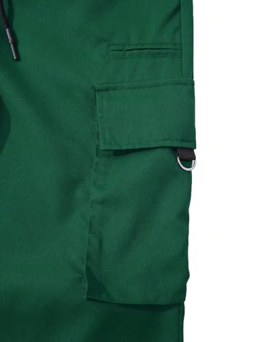 Men's Pants Men's Drawstring Side Pocket Pants Casual4