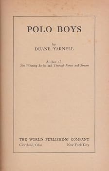 Hardcover Polo Boys Book