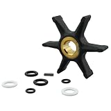 0775518 Kit di manutenzione girante fuoribordo compatibile con motori Johnson Evinrude Marine 10 15 18 20 25 HP 2 tempi pompa acqua 775518 375638
