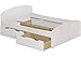 Produktbild Erst-Holz® Doppelbett + 3 Bettkasten 200x200 Seniorenbett Ehebett Massivholz Kiefer waschweiß 60.50-20 W oR