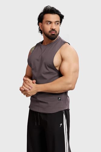 Image of FUAARK Men's Cotton Sleeveless Tank Tops Gym Vest for Mens