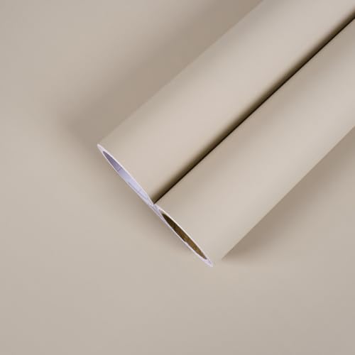CHIHUT Solid Beige Contact Paper (12x100)