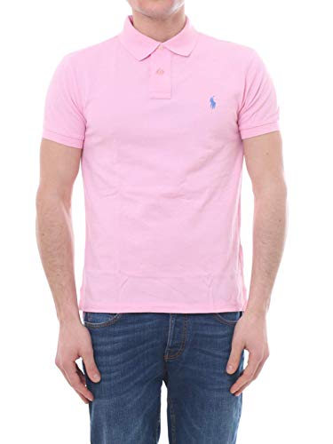 Polo Ralph Lauren homme coupe ajustée : polo slim fit coton haut de gamme chic