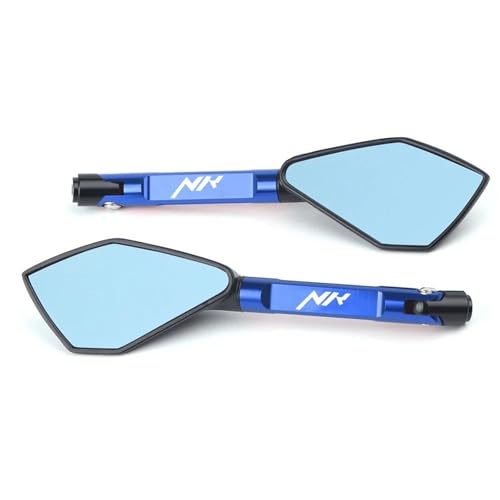 Espejo retrovisor de motocicleta CFMOTO NK300 300NK 150NK 400NK azul lateral