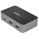 StarTech.com 4-Port USB C Hub - USB 3.1 Gen 2 (10Gbps) - 3x USB-A & 1x USB-C - Powered - Universal...