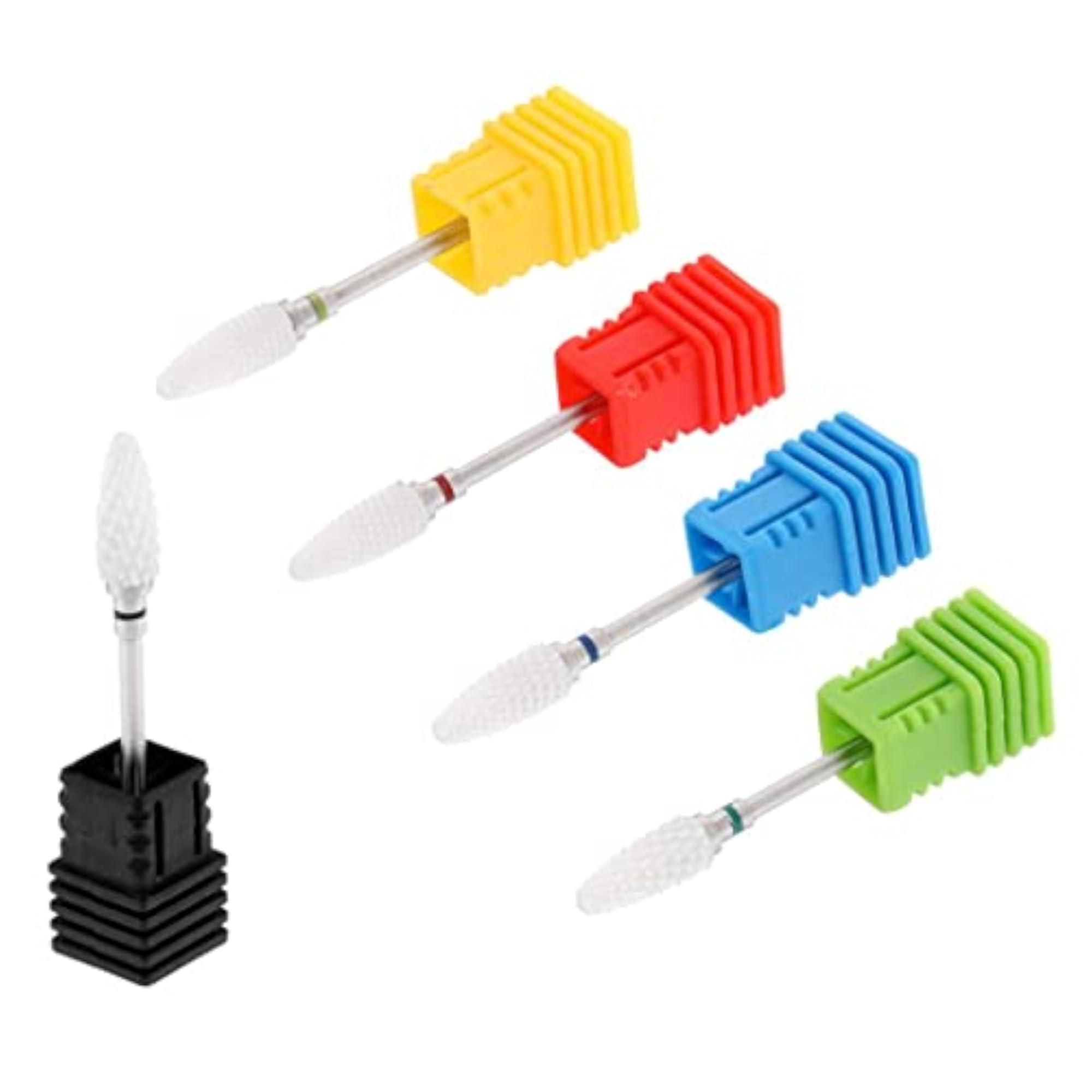 Electric Ceramic Nail Drill Bit Grinding Head for UV Gel Polish Remover