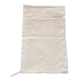 TOYANDONA Canvas Eisbeutel zum Zerkleinern von Eis Schweres Naturleinen mit Aufhängeschlaufe für Bartending und Zuhause Klassischer Eiscrusher Beutel