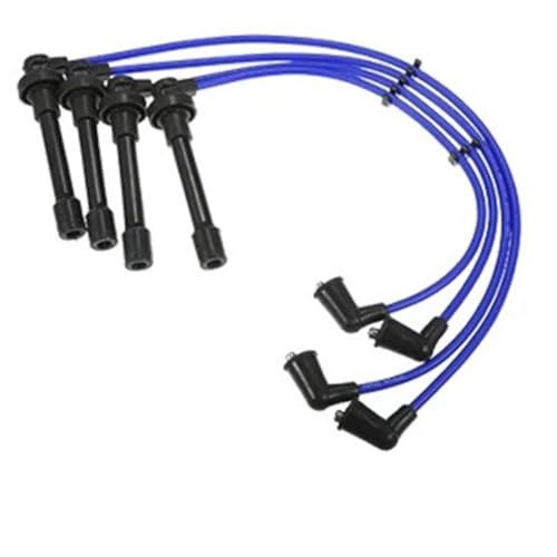 Cable de bujía No.32722P2FA01 de 4 piezas compatible con distribuidor Honda Civic