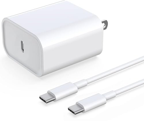 USB C Fast Charger for Apple iPad Air 13/11?inch M3 (2025) A3266/A3267/A3270/A3268 /A3269/A3271 iPad Tablet Fast Charger Block with USB C Charging Cable Cord (6.6Ft)