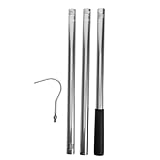 jojofuny Gancho Extensible para Escalera de Ático, Varilla Ajustable de Acero Inoxidable, Gancho Abierto para Almacenamiento Rápido, Accesorio para Escaleras Abatibles en Espacios