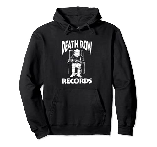 Death Row Records White Logo Pullover Hoodie Cover