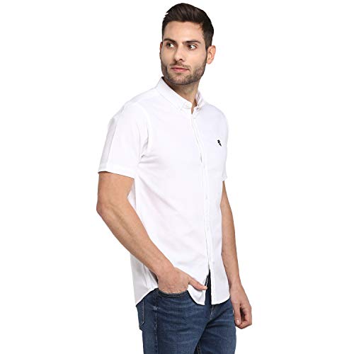 Image of Red Tape Men's Solid Regular Fit Casual Shirt