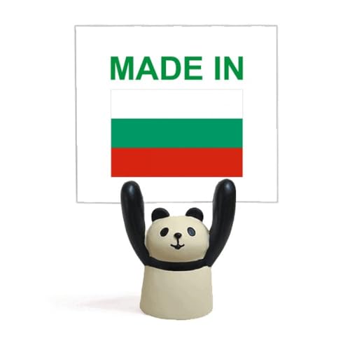 Panda stand décoration souvenir Bulgarie, cadeau mignon pour collègue