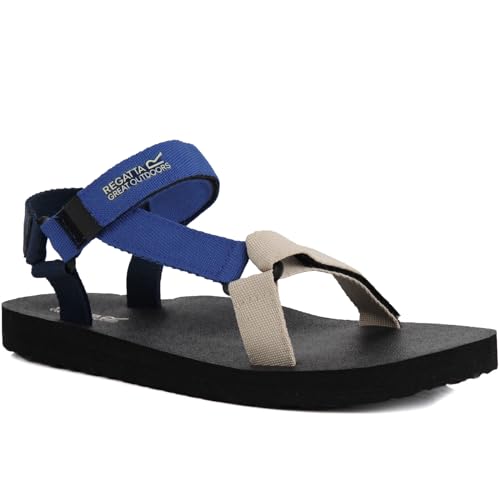 Regatta Womens Lady Vendeavour Sandals with Adjustable Straps, Water Friendly - Perfect for Holiday, Walking & Camping Blue