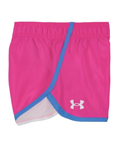 Image of Under Armour Girl's 2-piece Short Sleeve Tee and Shorts Set, Lightweight and Comfortable