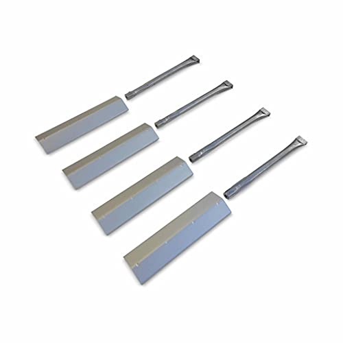 Alice's Garden - Lot de 4 brûleurs et 4 diffuseurs pour Barbecue Athos. Albert et Bazin