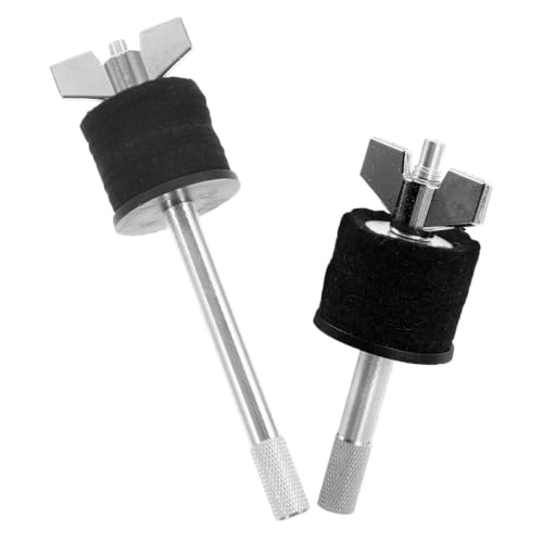 Soporte para apilamiento de platillos Uonlytech, 2 piezas, con soporte de brazo boom para platillos, accesorios duraderos para batería para montaje eficiente y ahorro de espacio miniatura 1