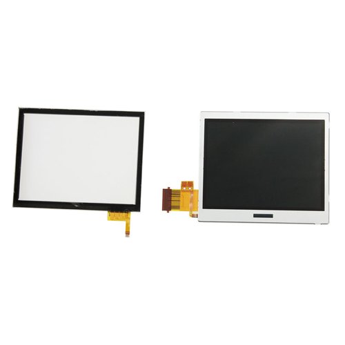 MuchBuy Touch Screen Digitizer and Bottom LCD Screen Replacement for Nintendo DS Lite NDSL