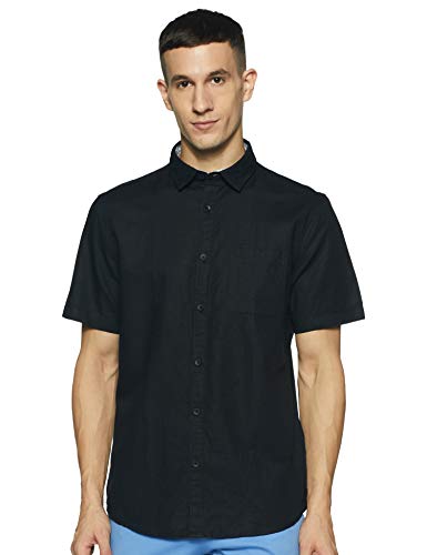 Image of John Miller Men's Solid Slim fit Casual Shirt