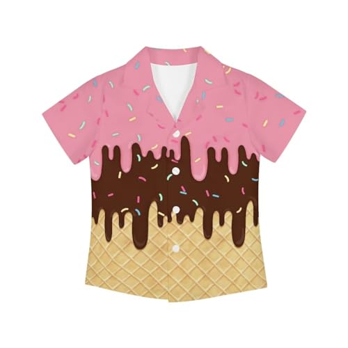 Kids Shirt Boys Hawaiian Shirt Beach Casual Button Down Shirt Short Sleeve Summer Breathable Shirt Gift3