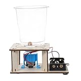 Tornado Maker Science Kit for Kids - Safe DIY Tornado Simulator Weather Toy and Physics Learning Activity for Stem Education
