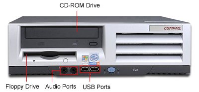 Image of Hewlett Packard Office EVO D510 SFF P4 /2400-512MB 40GB 48X WXPP
