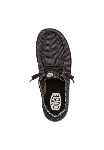 Image of HEYDUDE Women's Wendy Stretch Sox Slip On Loafer | Lightweight Stretch Mesh Easy On | Elastic Laces, Sock Like Fit