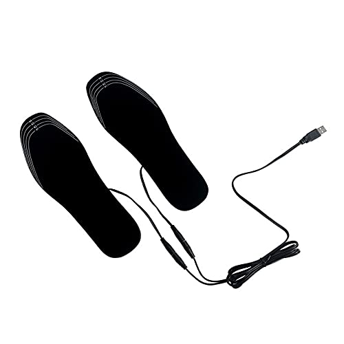 mewmewcat Palmilha de aquecimento USB Calefação elétrica Calcador de aquecimento de palmilha para aq