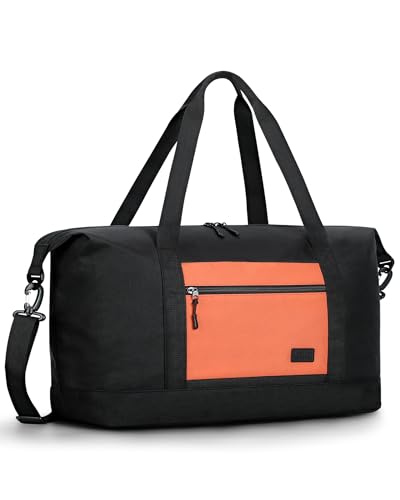 Weekender Bags for Women, Stylish Travel Duffel Bag with Removable Waterproof Pouch & Adjustable Strap, Lightweight Overnight Bag for Airplane, Weekend Trip