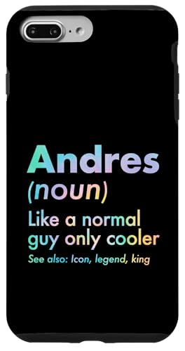 Andres Like A Normal Guy Only Cooler Legend King �t�@�[�X�g�l�[�� �X�}�z�P�[�X iPhone 7 Plus/8 Plus �p