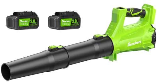 SUNCHERS Leaf Blower 780CFM 3.0Ah