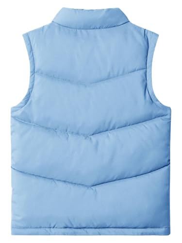 Image of Meikulo Boys Puffer Vest Zip Up Quilted Gilet Sleeveless Jackets